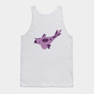 Purple Cat Fish Tank Top